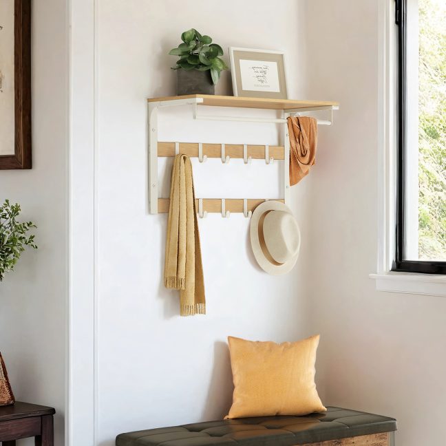 Riidenagi seina 30x65x42 cm kreemjas