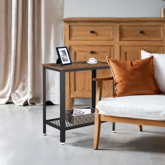 Konsoollaud 60x30x60 cm Vintage Pruun