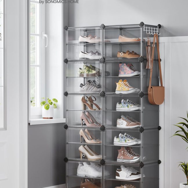 Jalatsikarbid 32 x 83 x 156 cm Savihall