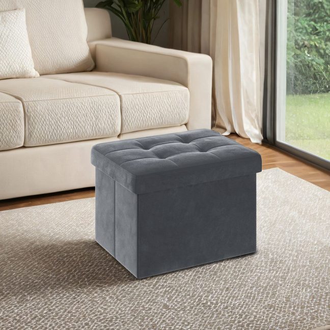 Tumba hoiuruumiga 31 x 41 x 31 cm tume hall