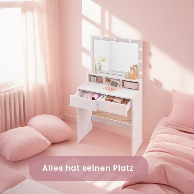 Tualettlaud valge 40 x 80 x 140 cm