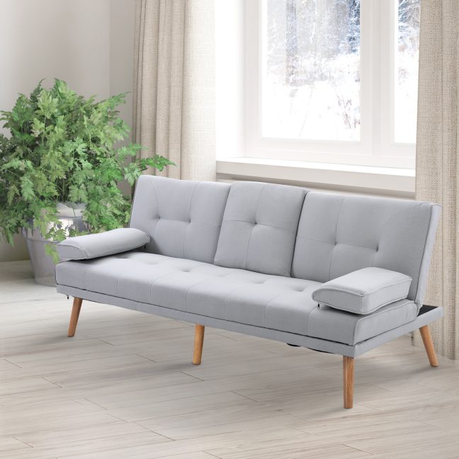 Diivanvoodi 181x77x72 cm Helehall