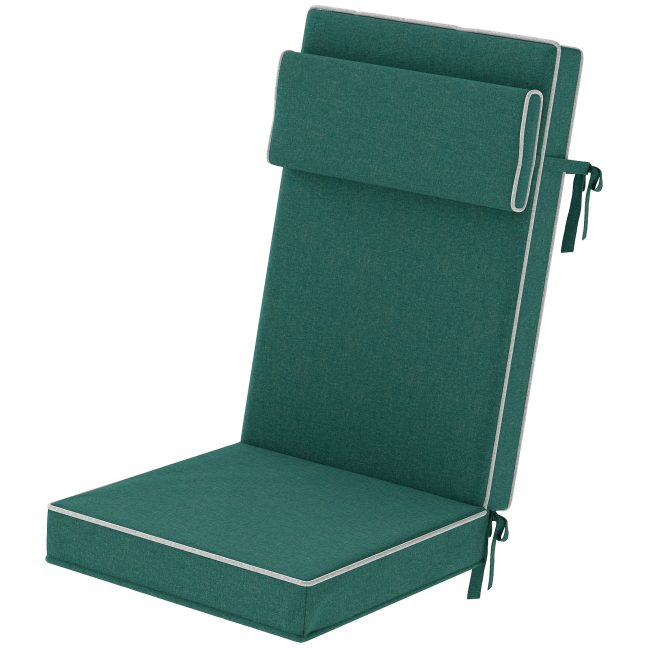 Istumispadi aiatoolile 120x47x10 Roheline