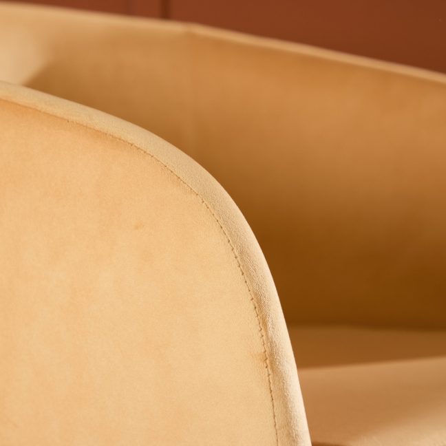 Tugitool Fluffy Must Kollane