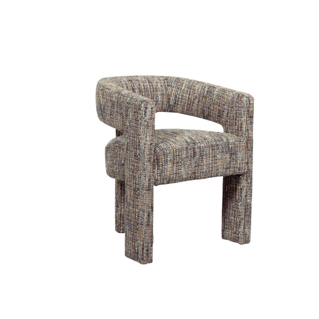 Polsterdatud tool Leith Mitmevärviline