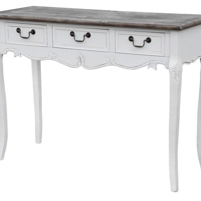 Konsool Rimini Valge Valge Pruun