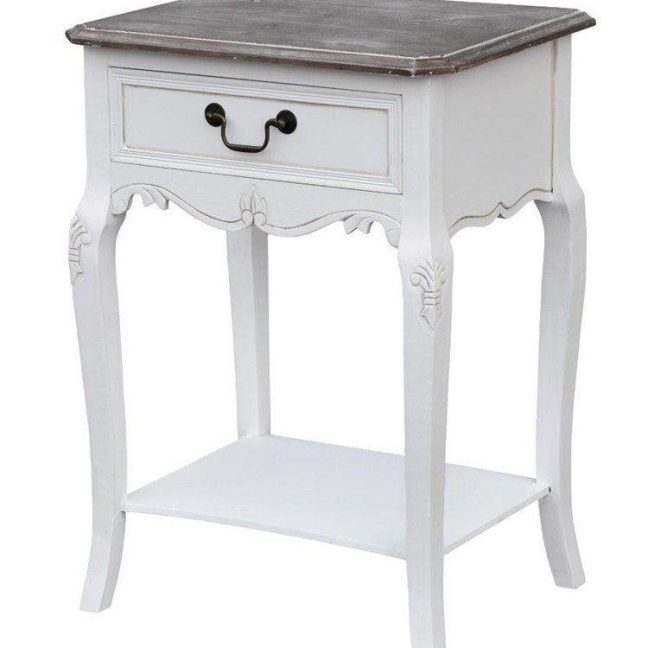 Öökapik Rimini Valge Valge Pruun