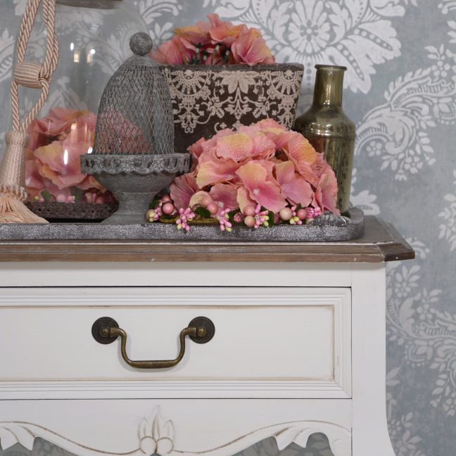 Öökapik Rimini Valge Valge Pruun