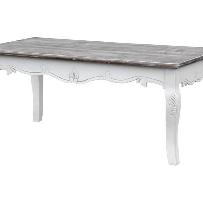 Söögilaud 120 cm Rimini White Valge