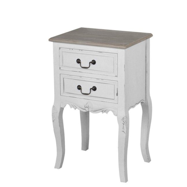 Öökapikapp Rimini White Valge Pruun