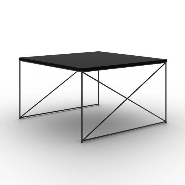 Kohvilaud Nelia 75x43x75 cm Must