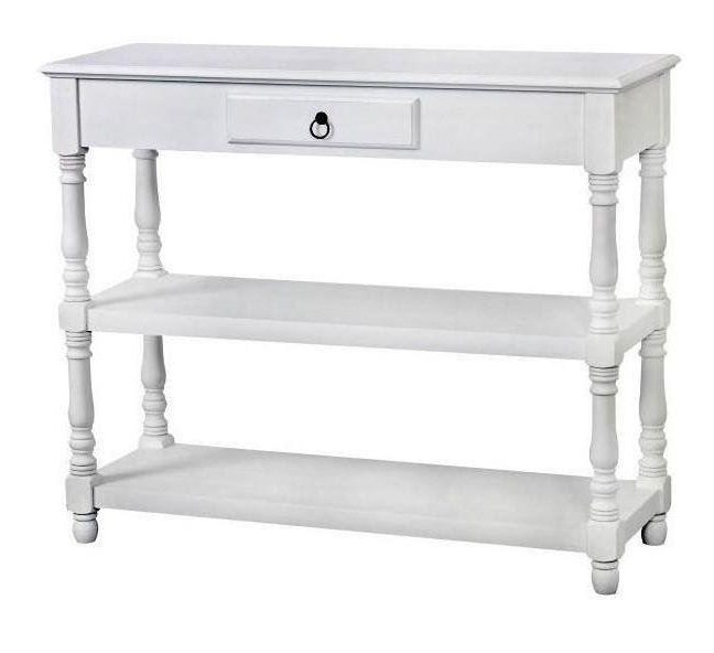 Konsoollaud Latina Valge