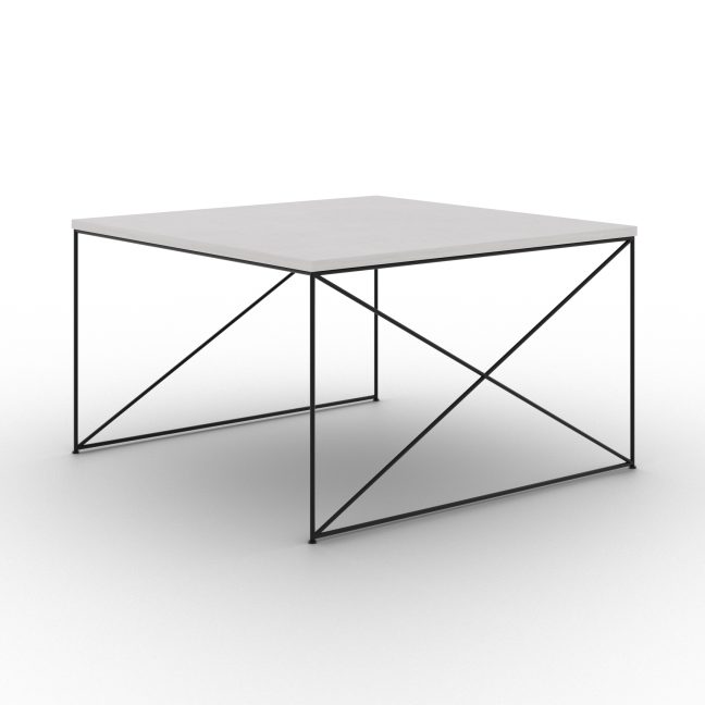 Kohvilaud Nelia 75x43x75 cm Must