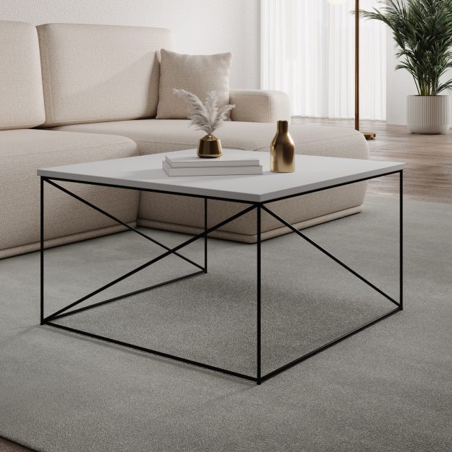 Kohvilaud Nelia 75x43x75 cm Must