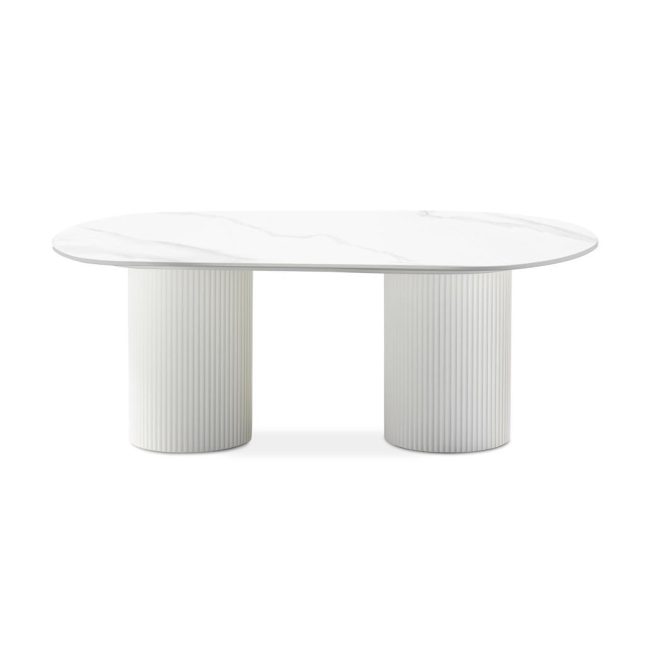 Kohvilaud MARBELLA 46.9x120x60 valge