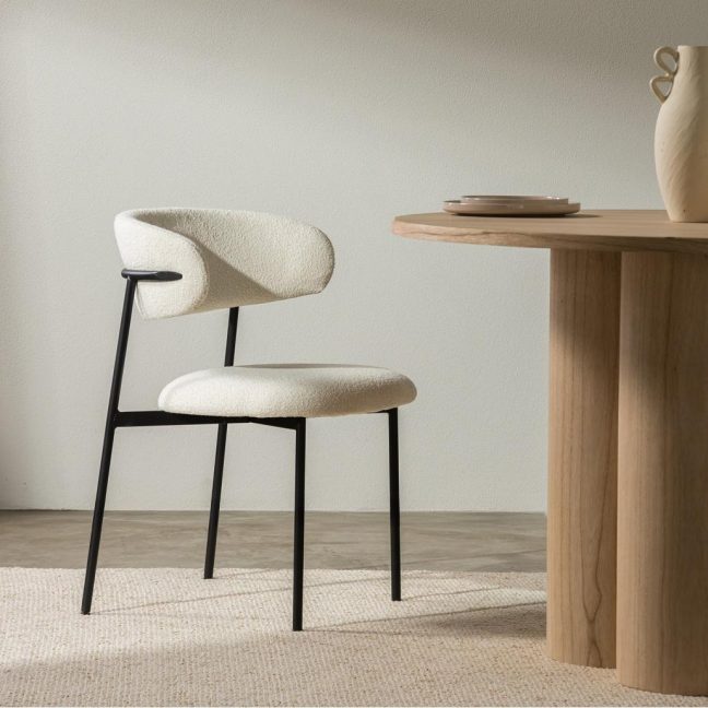 Söögitool LORO 78x55x58 kreemjas