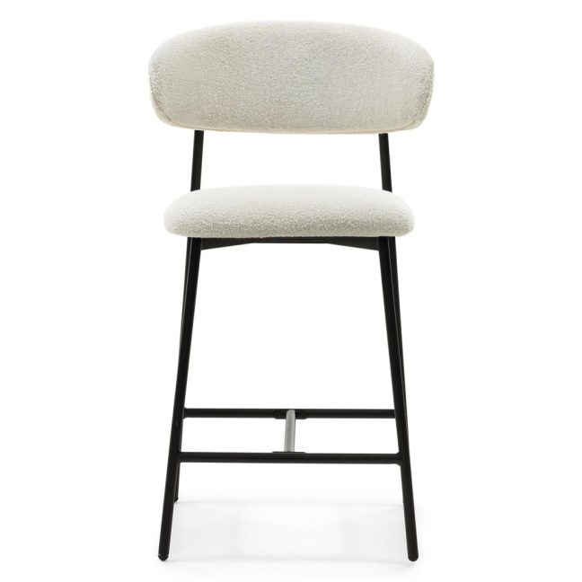 Baaripukk LORO 53x51.5x94 valge must