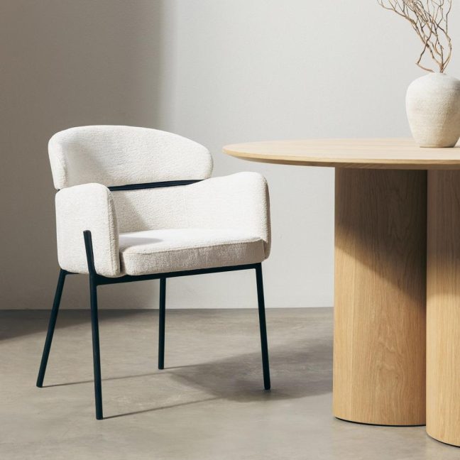 Söögitool MAREO 62x62x81 cm Kreemjas