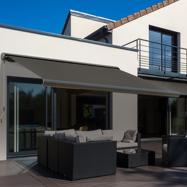 Elektriline varikatus 300x250 cm Tumehall