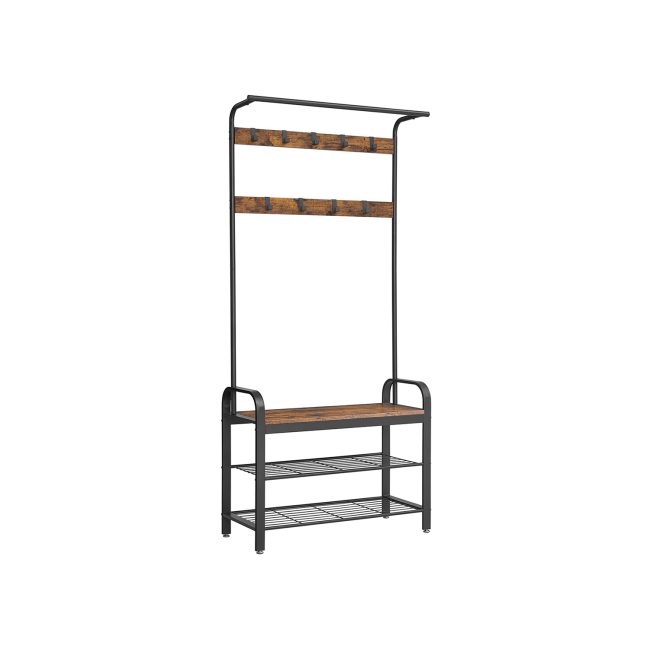 Esikunagi kingapingiga 33.7x84x183cm pruun