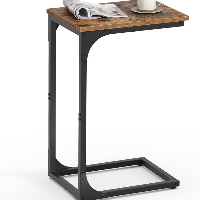 Metallist diivanilaud 40x30x62 cm Pruun