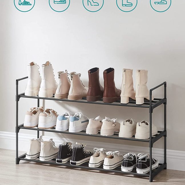 Jalatsiriiul 92x30x54cm must