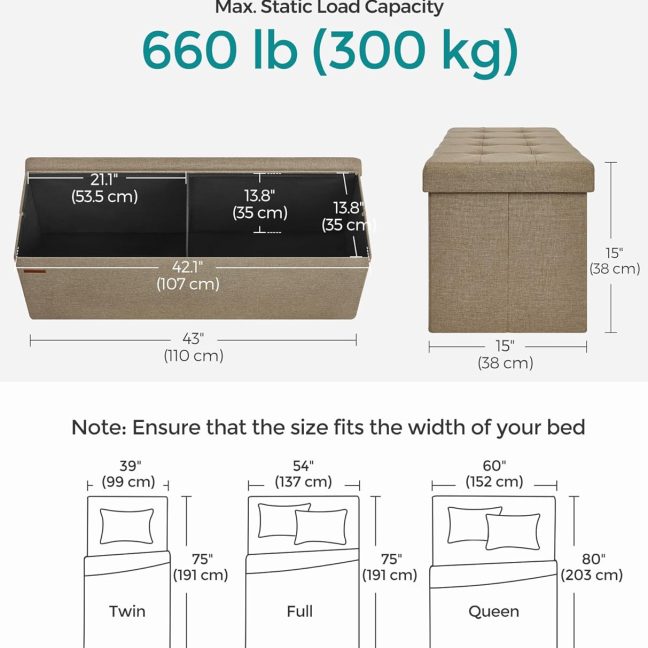 Esikupink hoiuruumiga 110x38x38cm pruun