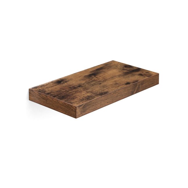 Puidust seinariiul 40x20x3.8 cm pruun