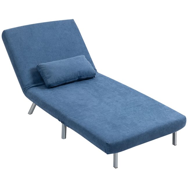 Lahtikäiv tugitool 80x75x83 cm Sinine