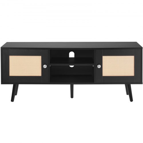 TV alus ustega 120x40x49 cm must rotang