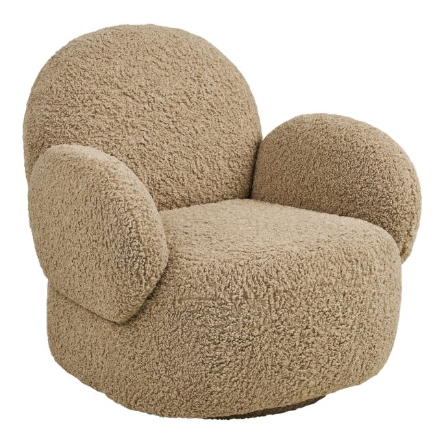 Tugitool 87x85x81 cm Pruun Pöörlev