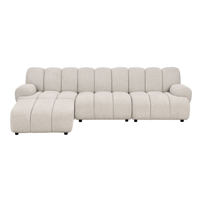 Nurgadiivan vasakpoolne Taza 276x95x77 cm