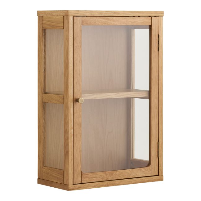 Vitriinkapp Zamora 20x40x60 cm pruun
