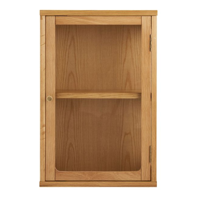 Vitriinkapp Zamora 20x40x60 cm pruun