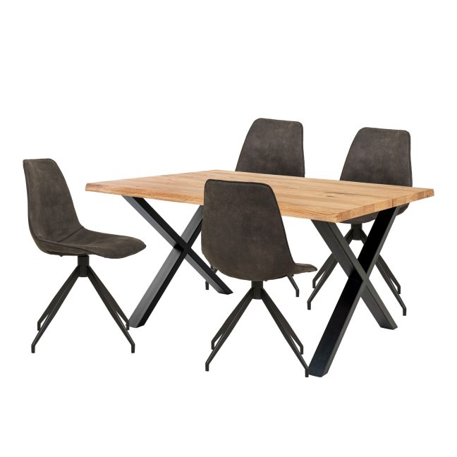 Söögitoa komplekt Toulon pruun hall