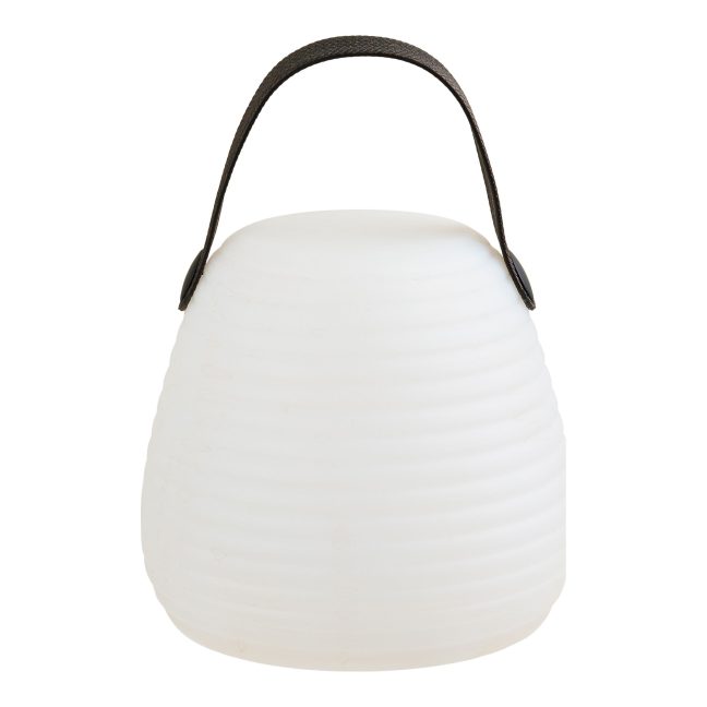 Laualamp led Derry valge