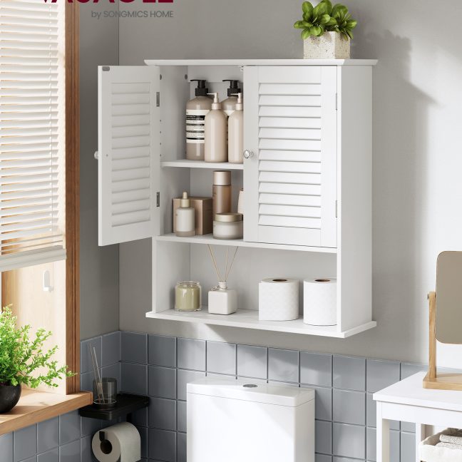 Vannitoakapp seinale 60x20x70cm valge