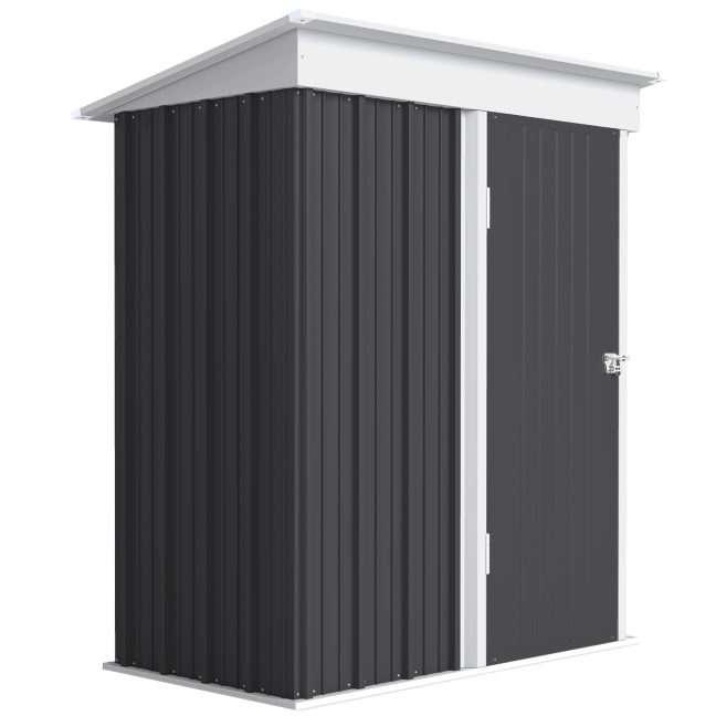 Aiakuur metallist 161x95x163/181 cm Tumehall Teras