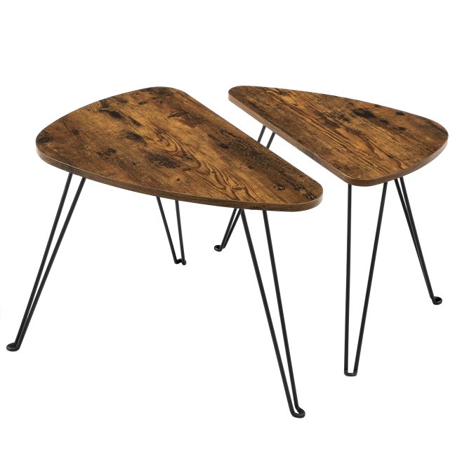 Diivanilaudade komplekt 60x38x47.5 cm pruun