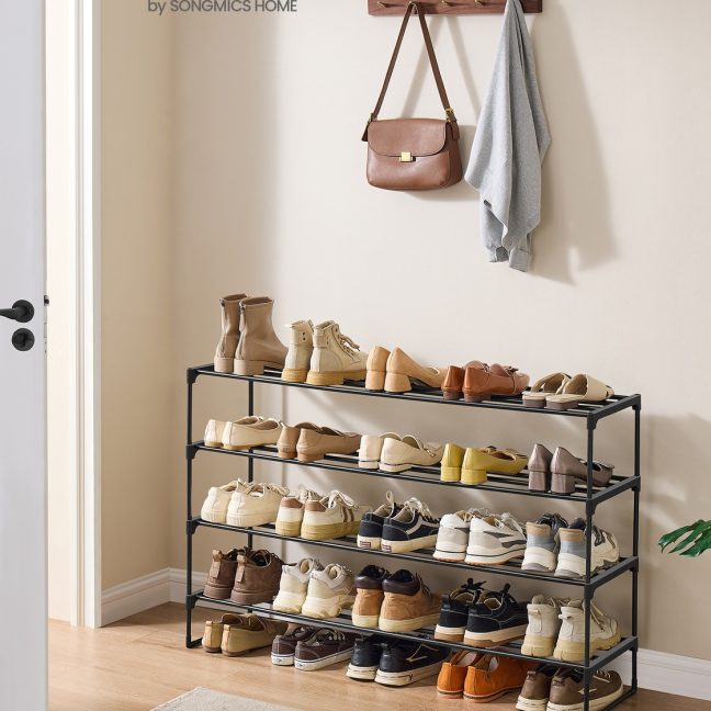 Jalatsiriiul 30 x 425 x 715 cm Must