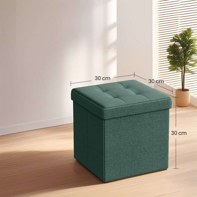 Tumba 30 x 30 x 30 cm vintage roheline