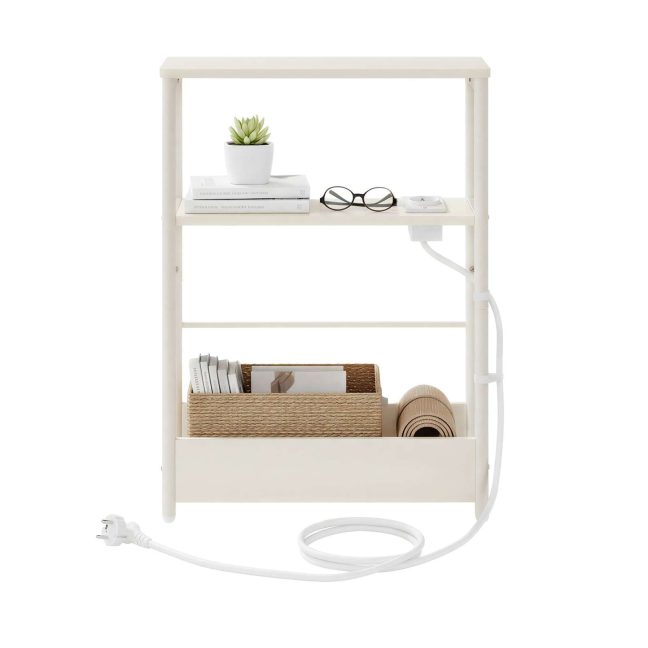 Kitsas abilaud 18x45x58 cm Valge