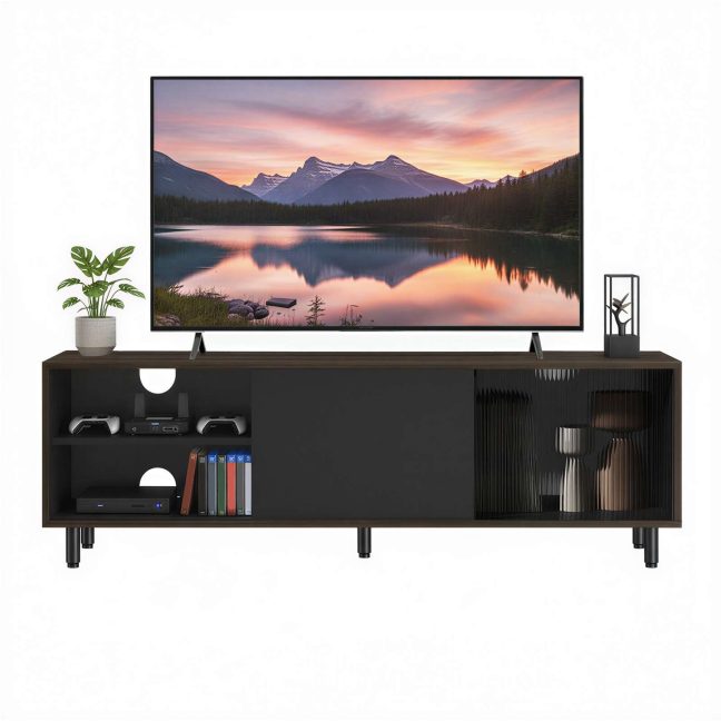 TV alus must 140x39x45 cm