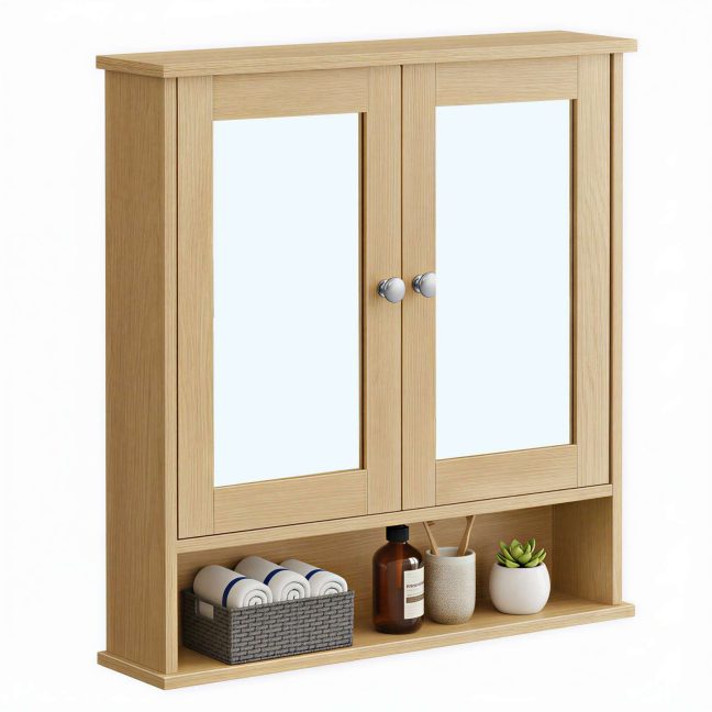 Vannitoa peegelkapp 13x56.5x58.5 cm