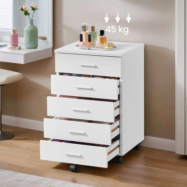 Dokumendikapp 40x42x65.7 cm Valge