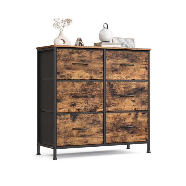 Sahtlitega kummut 30x76.7x73.7 cm Pruun