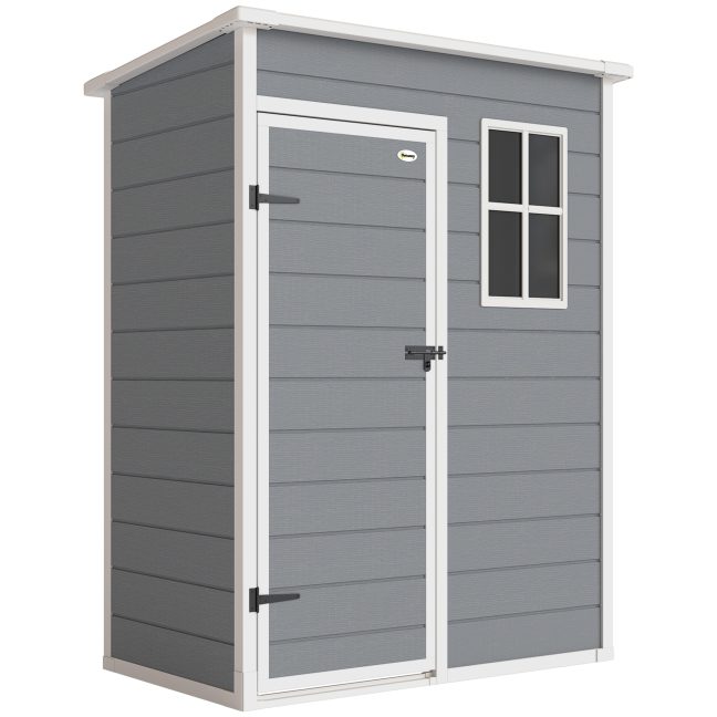 Aknaga aiakuur 151x92x193 cm hall plast