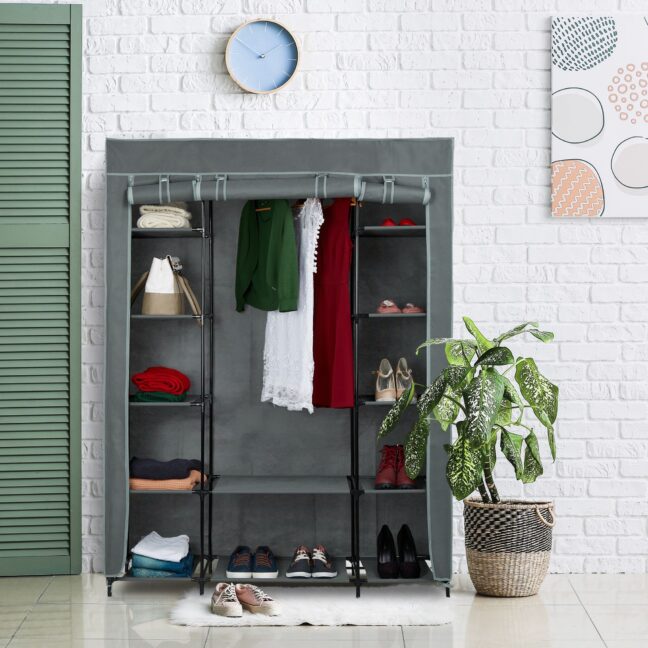 Riidekapp Kangas 175x135x45 cm