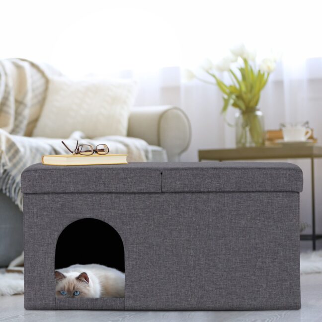 Kassikoopa pink 38.5x74.5x37 cm hall