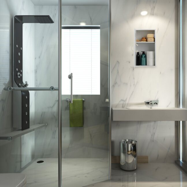 Vannitoakapp 50x30x18.5 cm valge